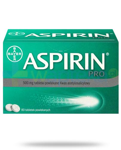 aspiryna na kaca