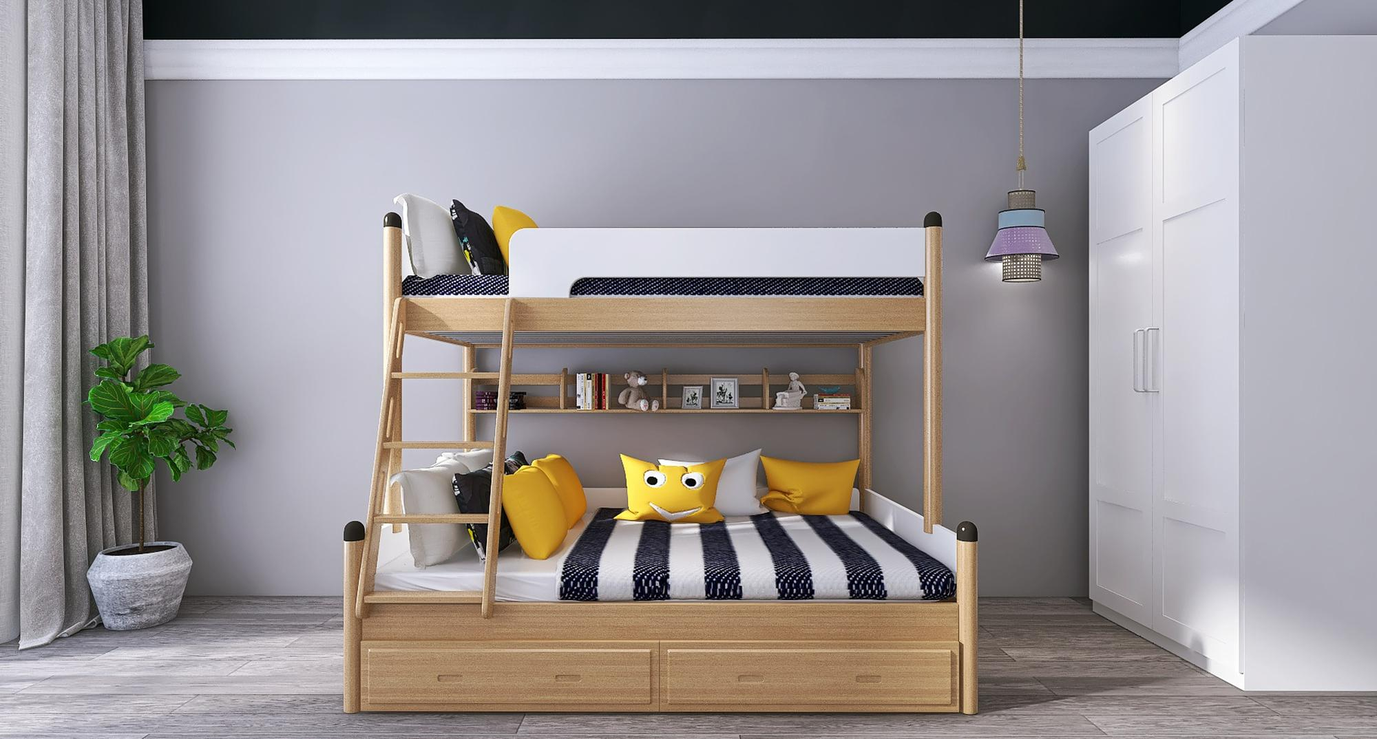 Jakie łóżko piętrowe wybrać dla dzieci?